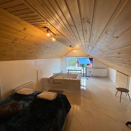 Apartmán Aprosmeno Jacuzzi House 2 Agros Exteriér fotografie